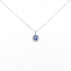 PT900/PT850 サファイヤ ネックレス 1.49CT