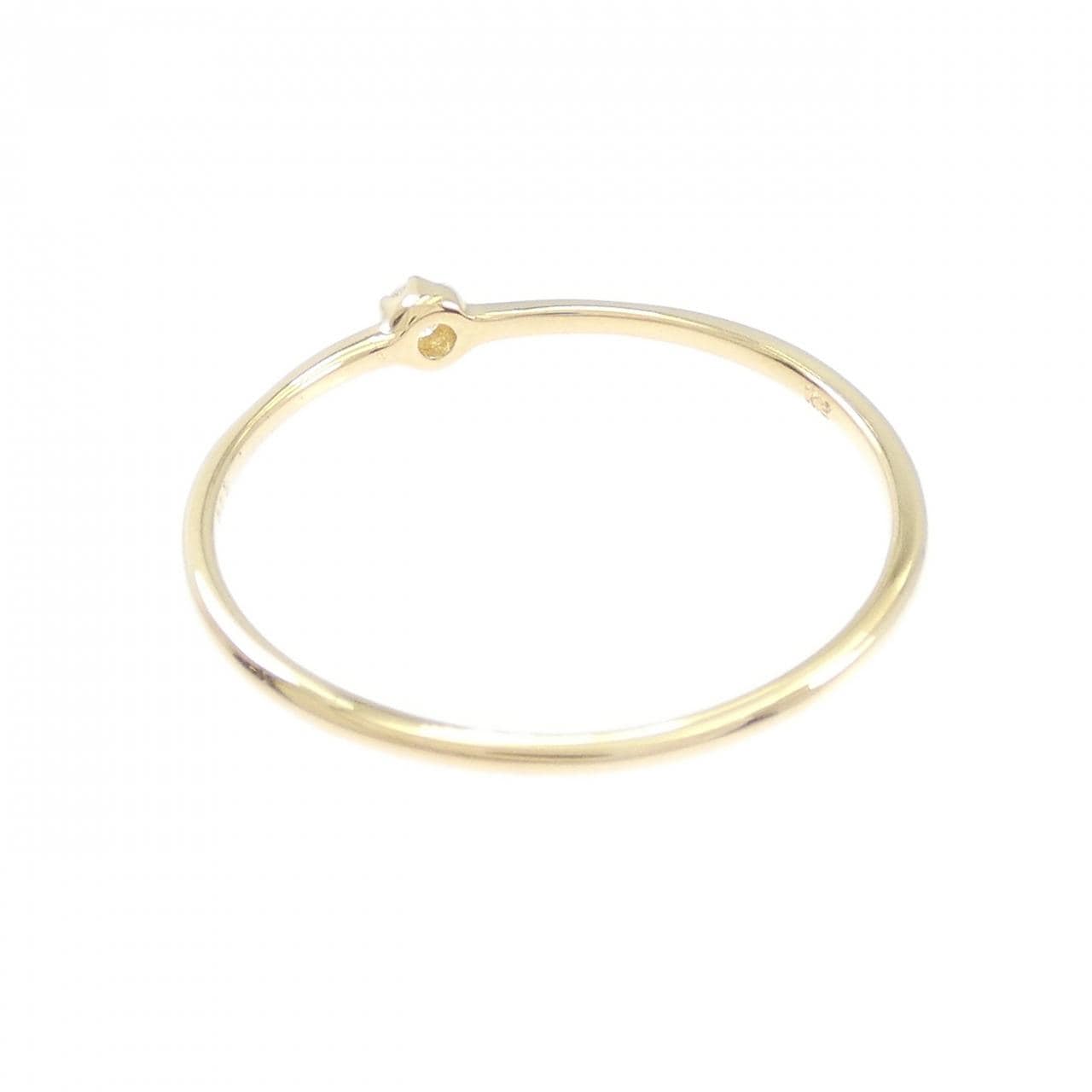 【リメイク】K18YG ダイヤモンド リング 0.03CT