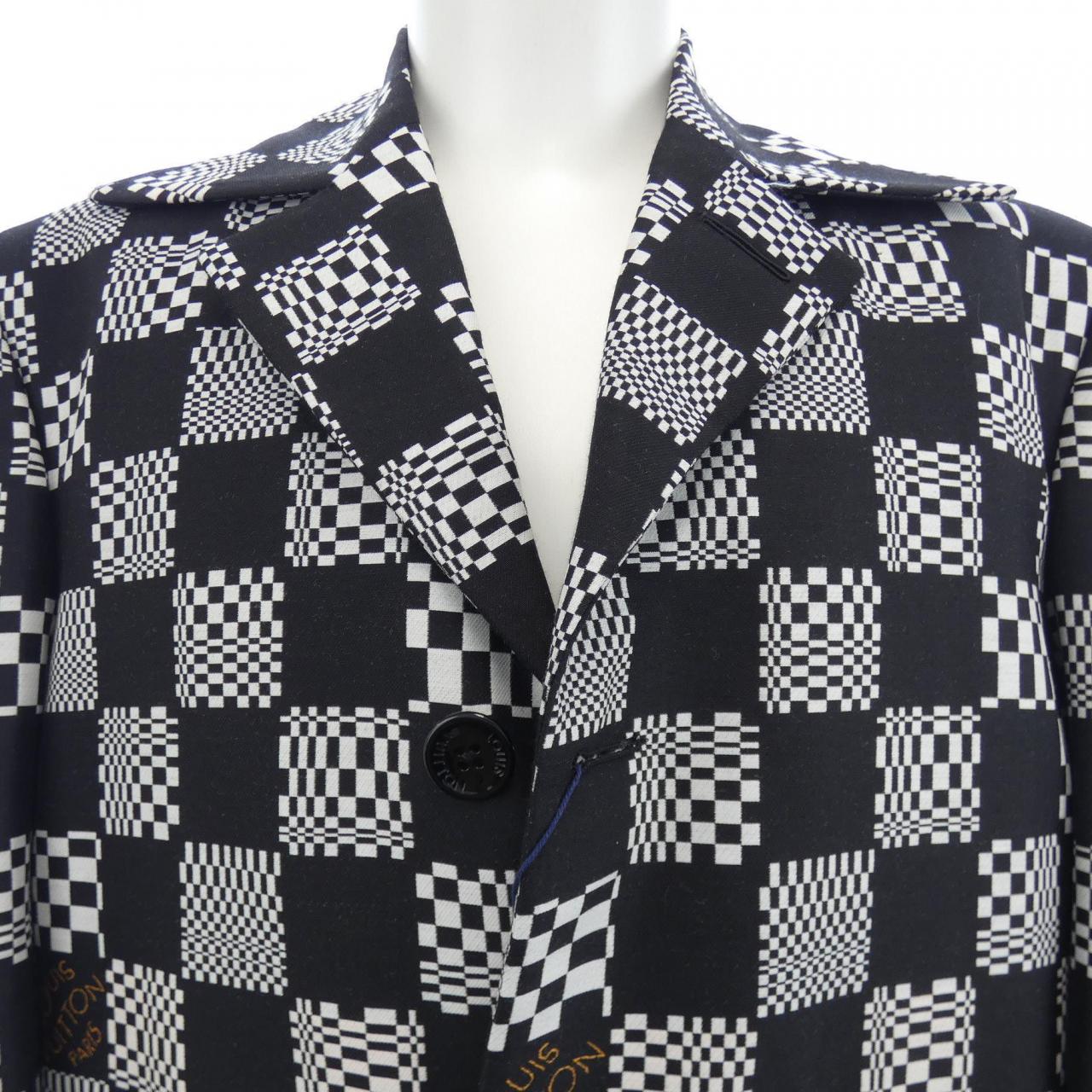 ルイヴィトン LOUIS VUITTON カーコードディストーテッドダミエ HKC71WZXX コート