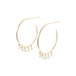 【リメイク】K10YG ダイヤモンド ピアス 0.08CT