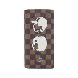 【未使用品】ルイヴィトン　ダミエフレンドシップ　ポルトフォイユ　ブラザ　Ｎ４０７８０　財布