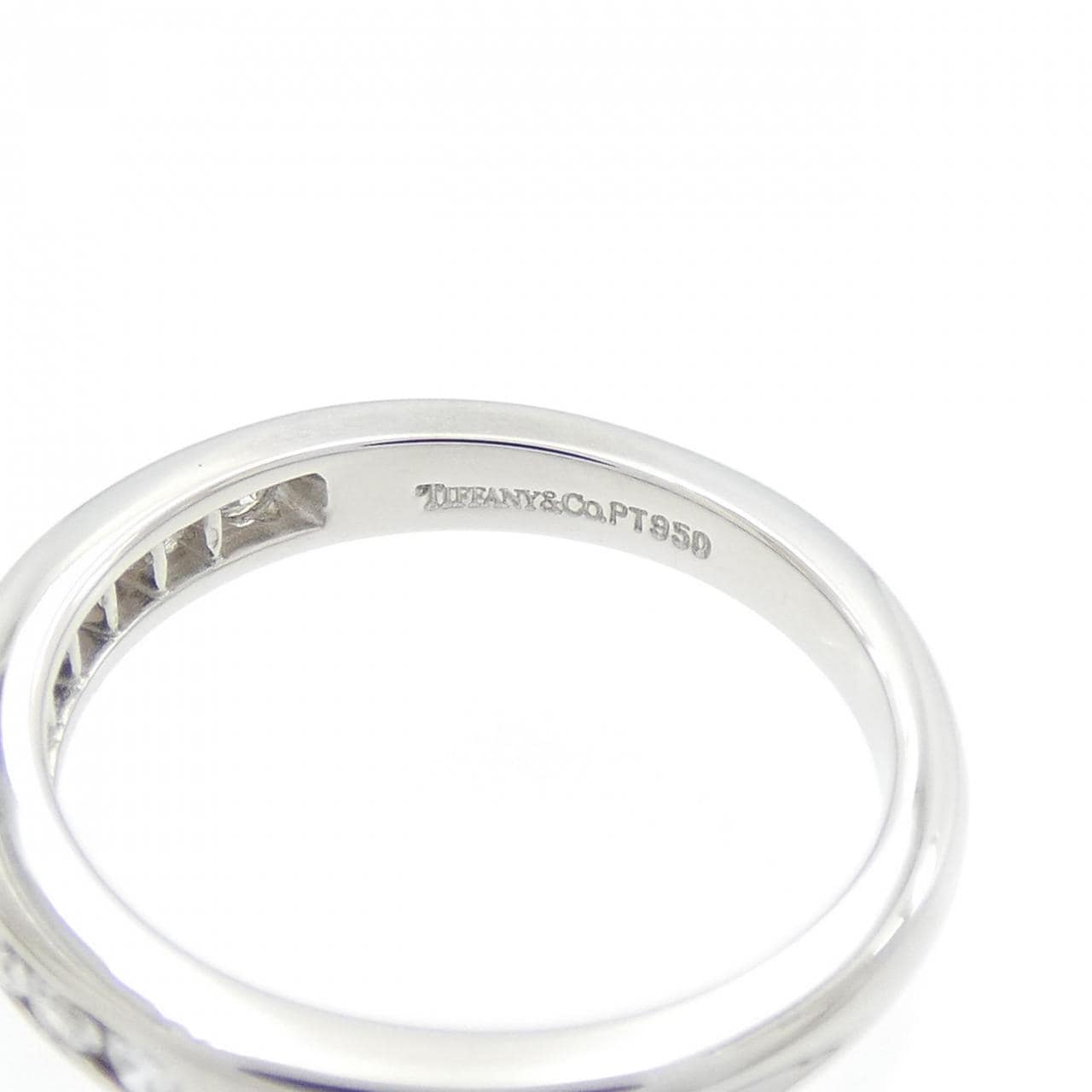 TIFFANY Half Circle Channel Setting Ring