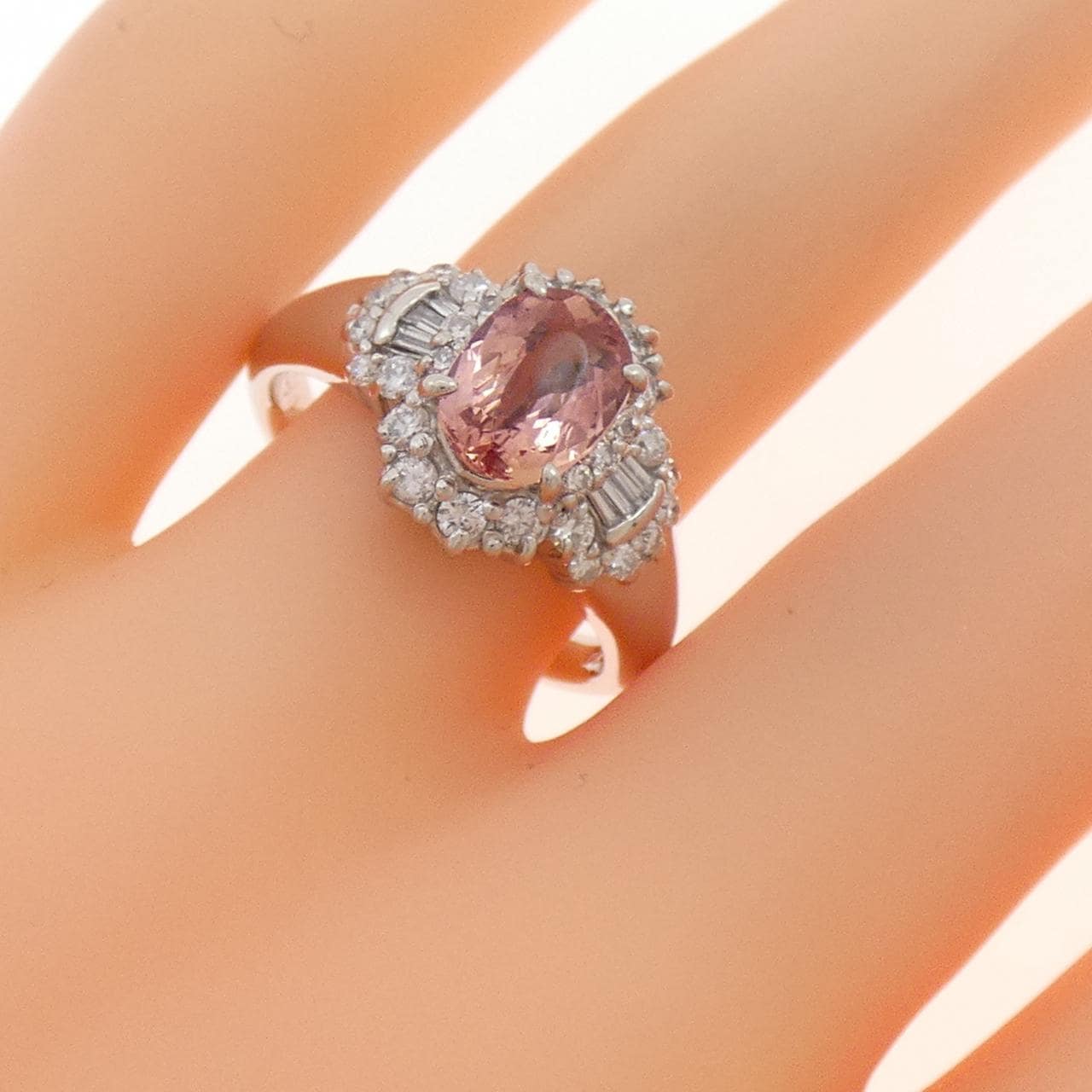 PT900 Imperial Topaz Ring 1.28CT
