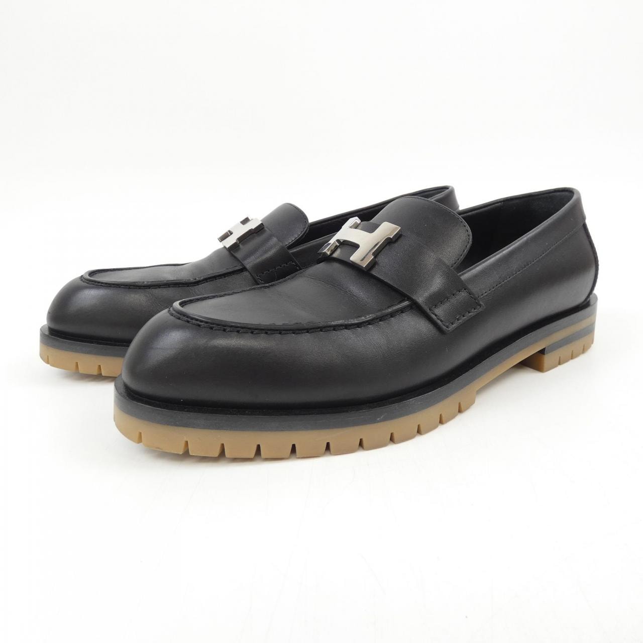 エルメス HERMES フォーブル FAUBOURG パリバックル 222252Z シューズ