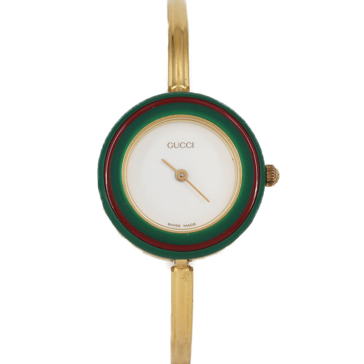 【ノーメンテナンス還元価格】グッチ チェンジリング GP Mサイズ 11/12.2 GP クォーツ