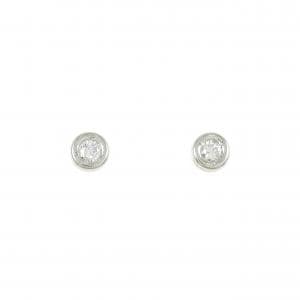 PT900 ダイヤモンド ピアス 0.18CT