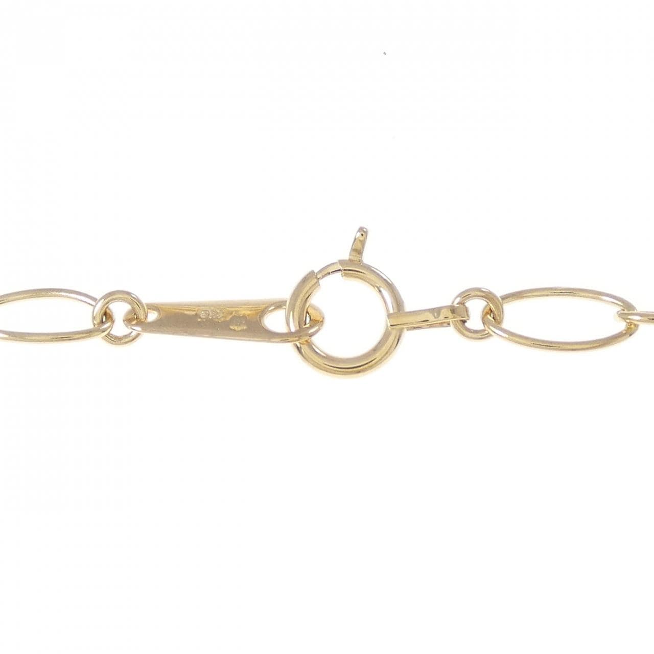 K18YG(枠) コイン ネックレス