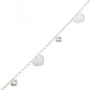 ポンテヴェキオ ハート ダイヤモンド ブレスレット 1.15CT