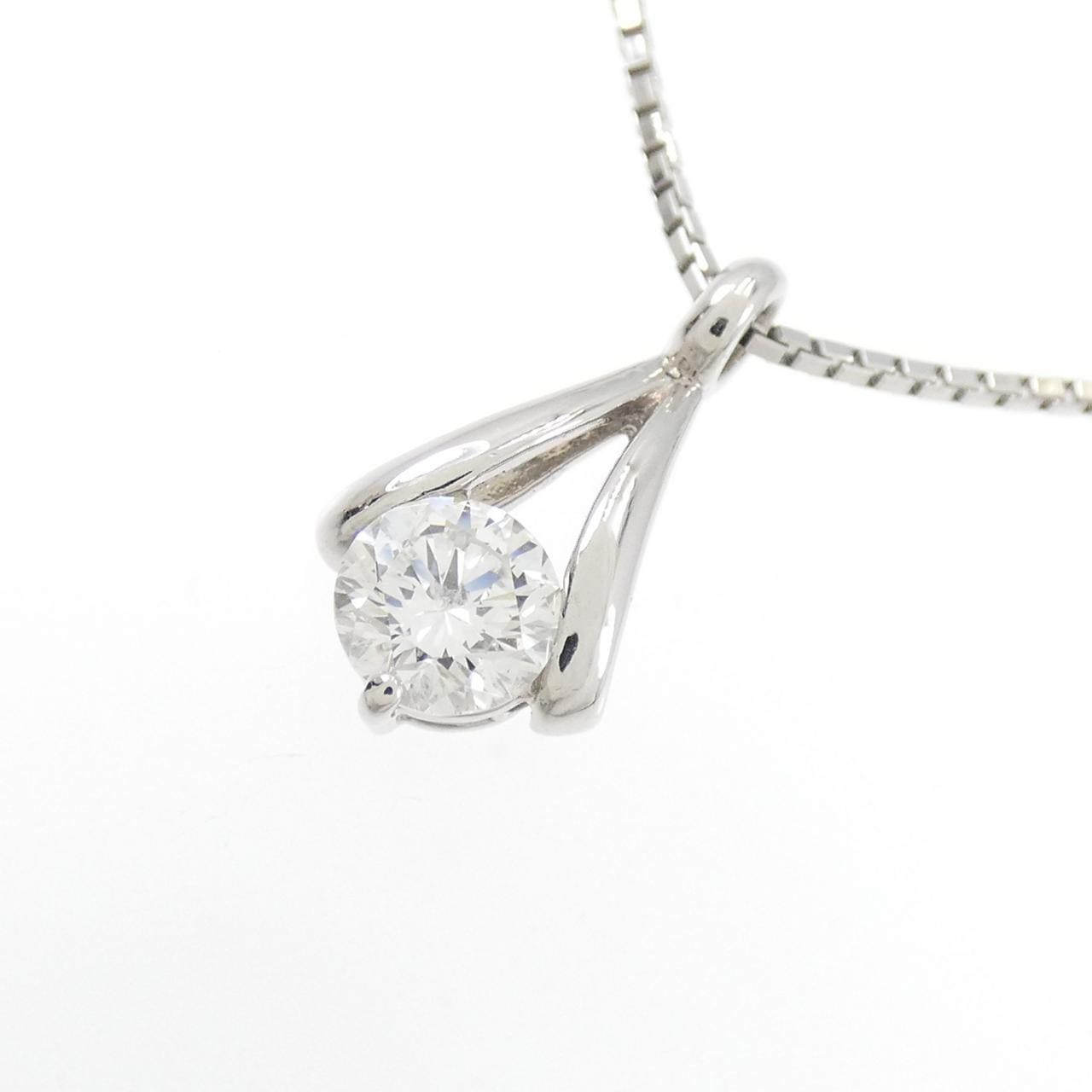 PT900/PT850 ダイヤモンド ネックレス 0.55CT