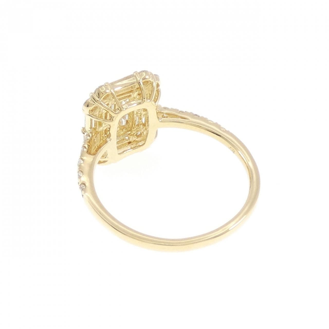 [BRAND NEW] K18YG Diamond ring 1.00CT