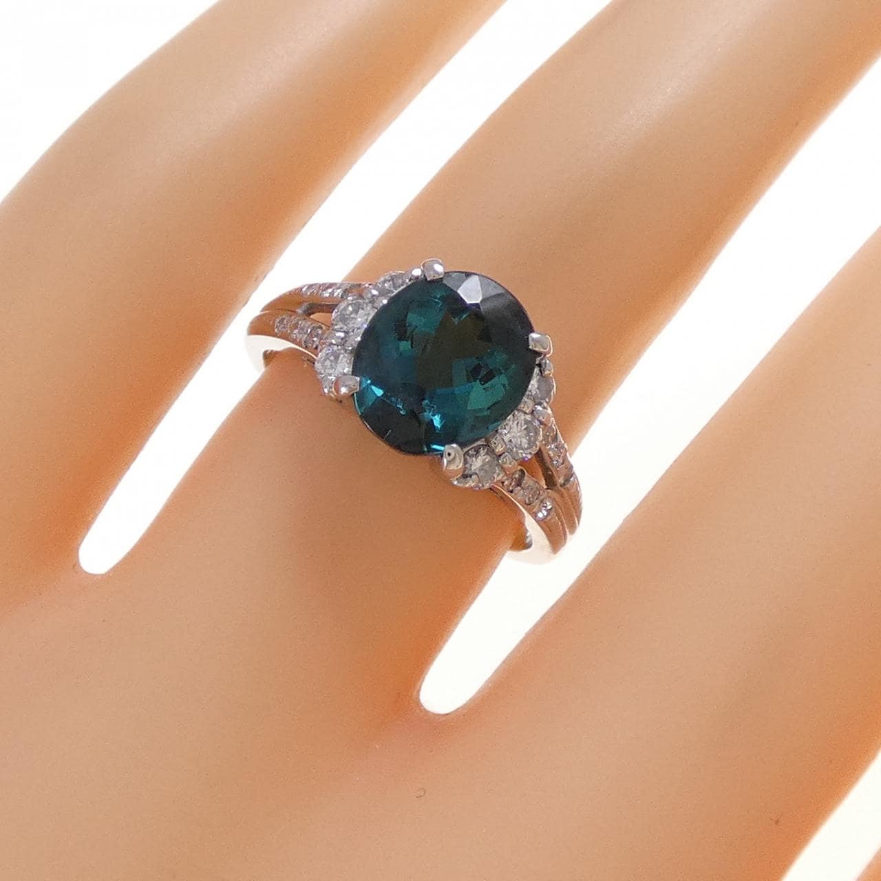PT900 トルマリン リング 2.17CT