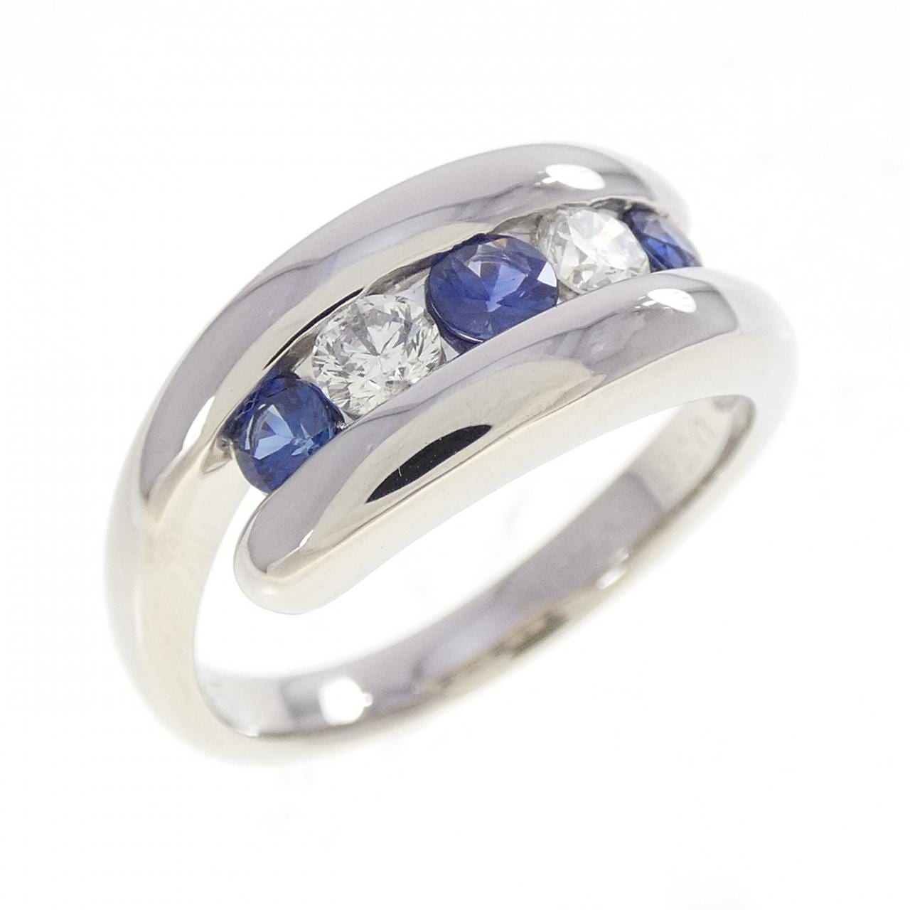 PT900 サファイヤ リング 0.36CT
