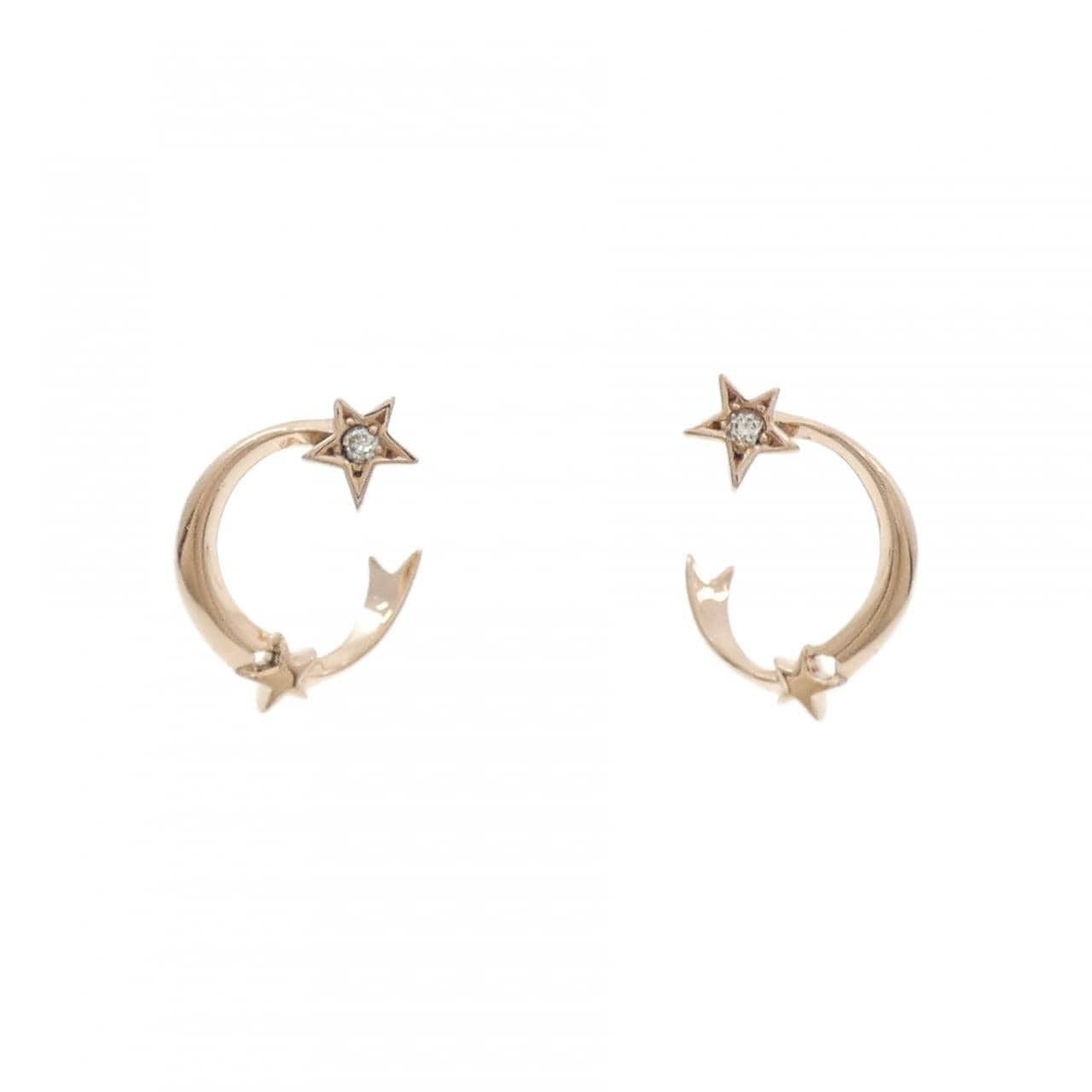 スタージュエリー ダイヤモンド ピアス 0.02CT