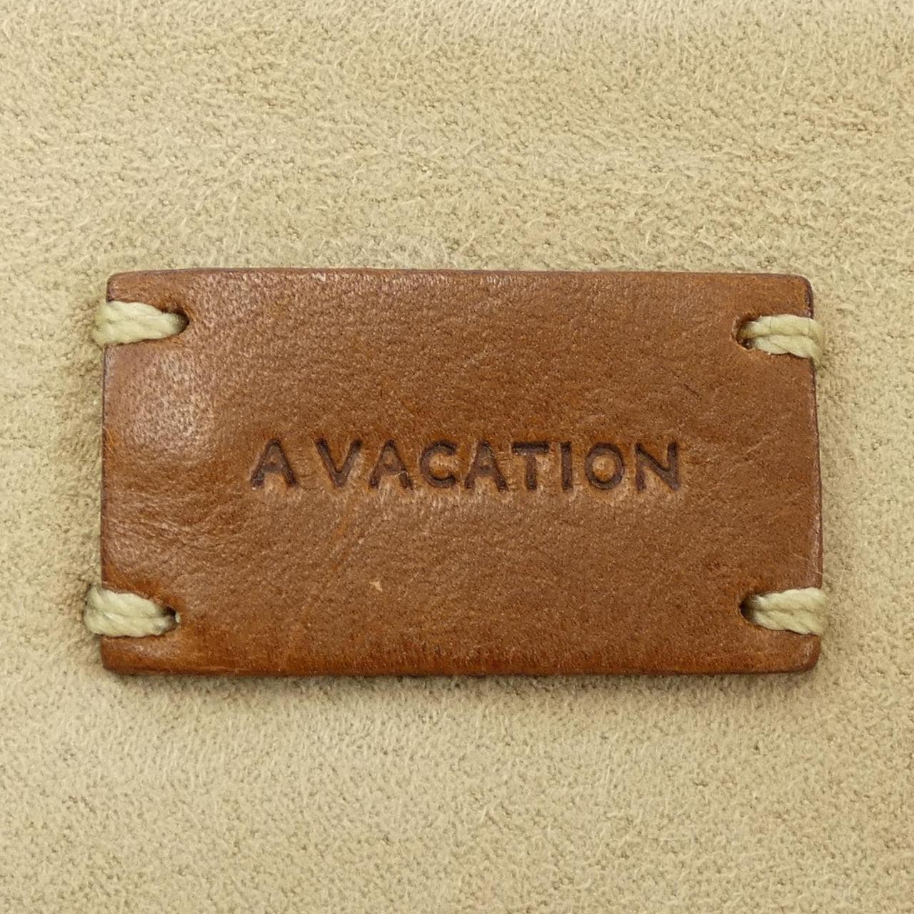 アヴァケーション A VACATION BAG