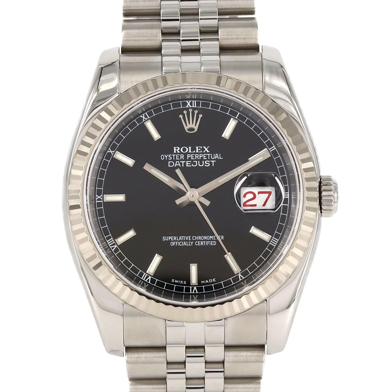 ROLEX Datejust 116234 SSxWG Automatic D number