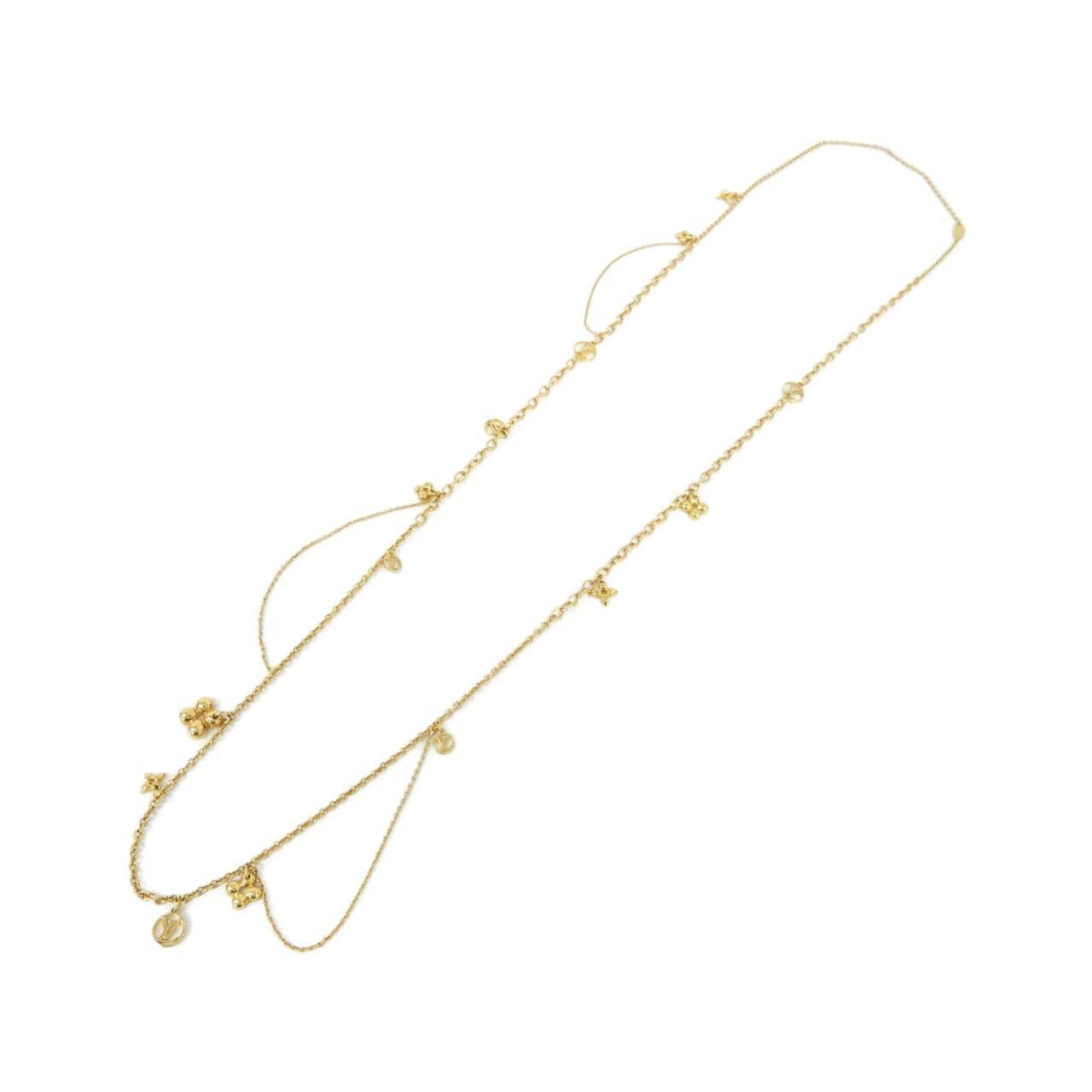LOUIS VUITTON Sautoir Blooming M68208 Necklace