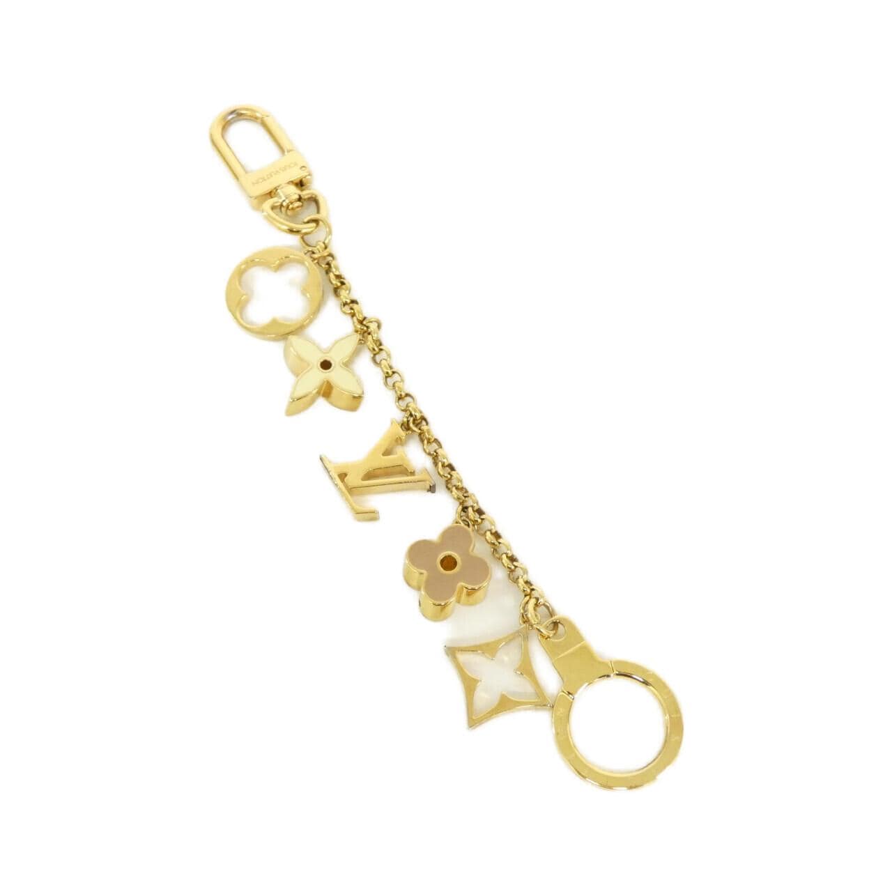 ルイヴィトン バッグチャーム チェーン フルール ドゥ モノグラム M65111 バッグチャーム