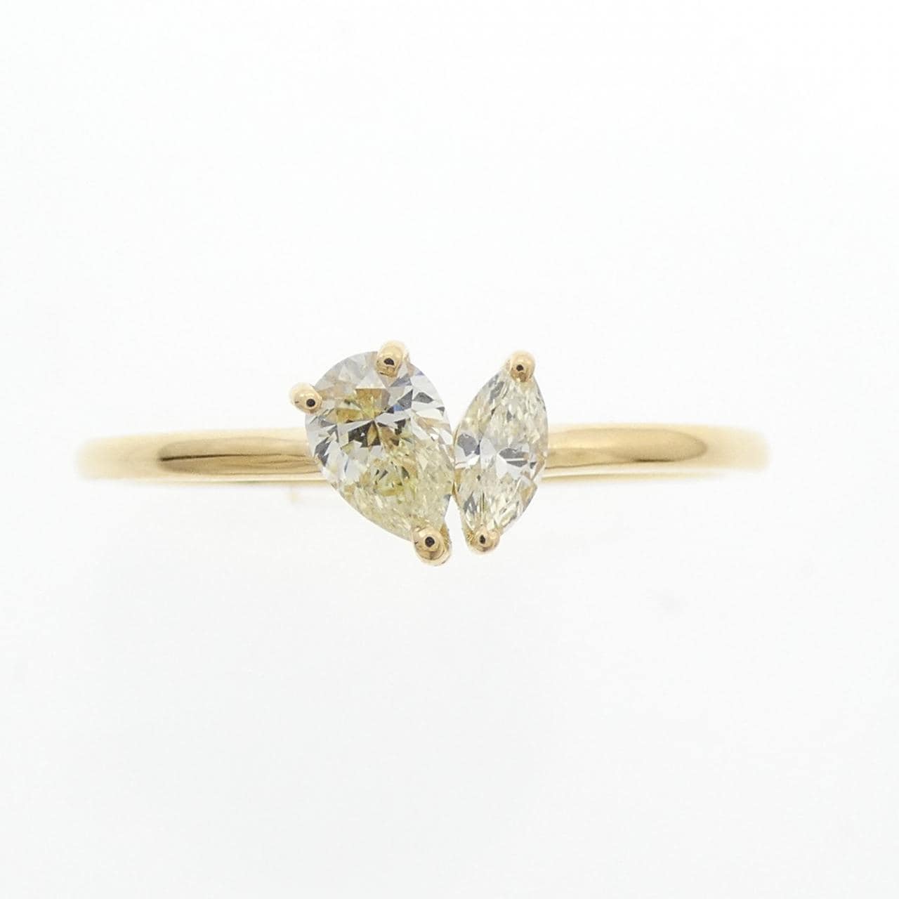 【新品】K18YG ダイヤモンド リング 0.30CT