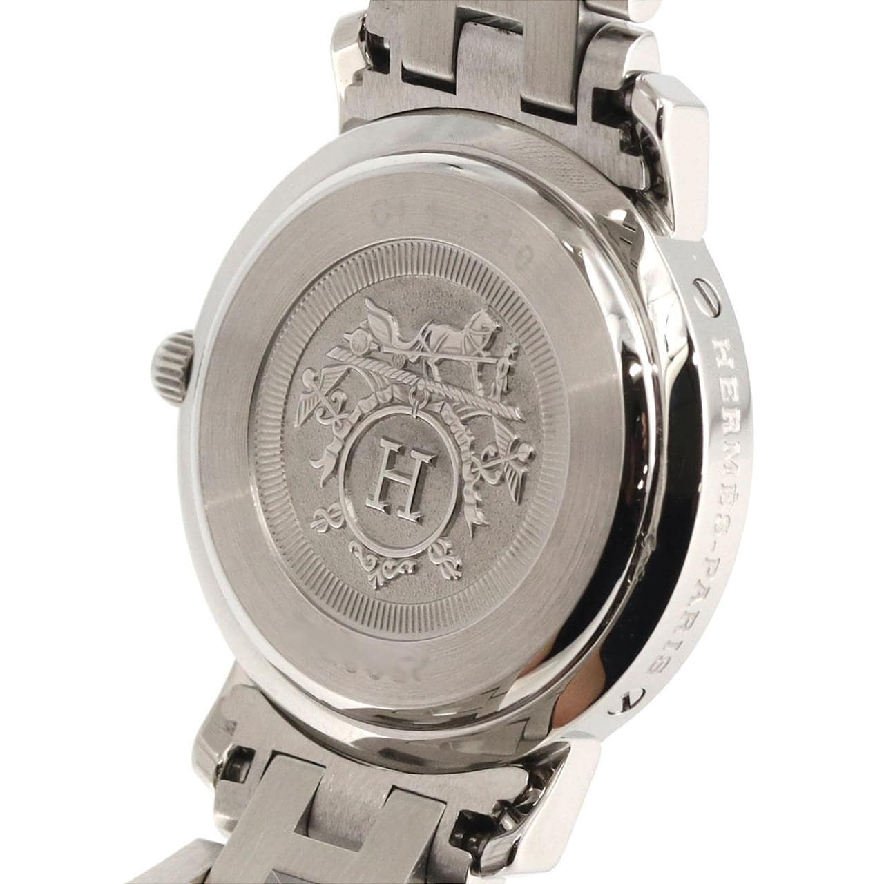 HERMES Clipper CL4.210 不銹鋼石英