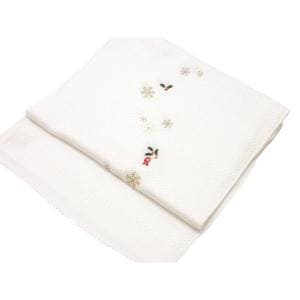 【新品】帯揚　クリスマス