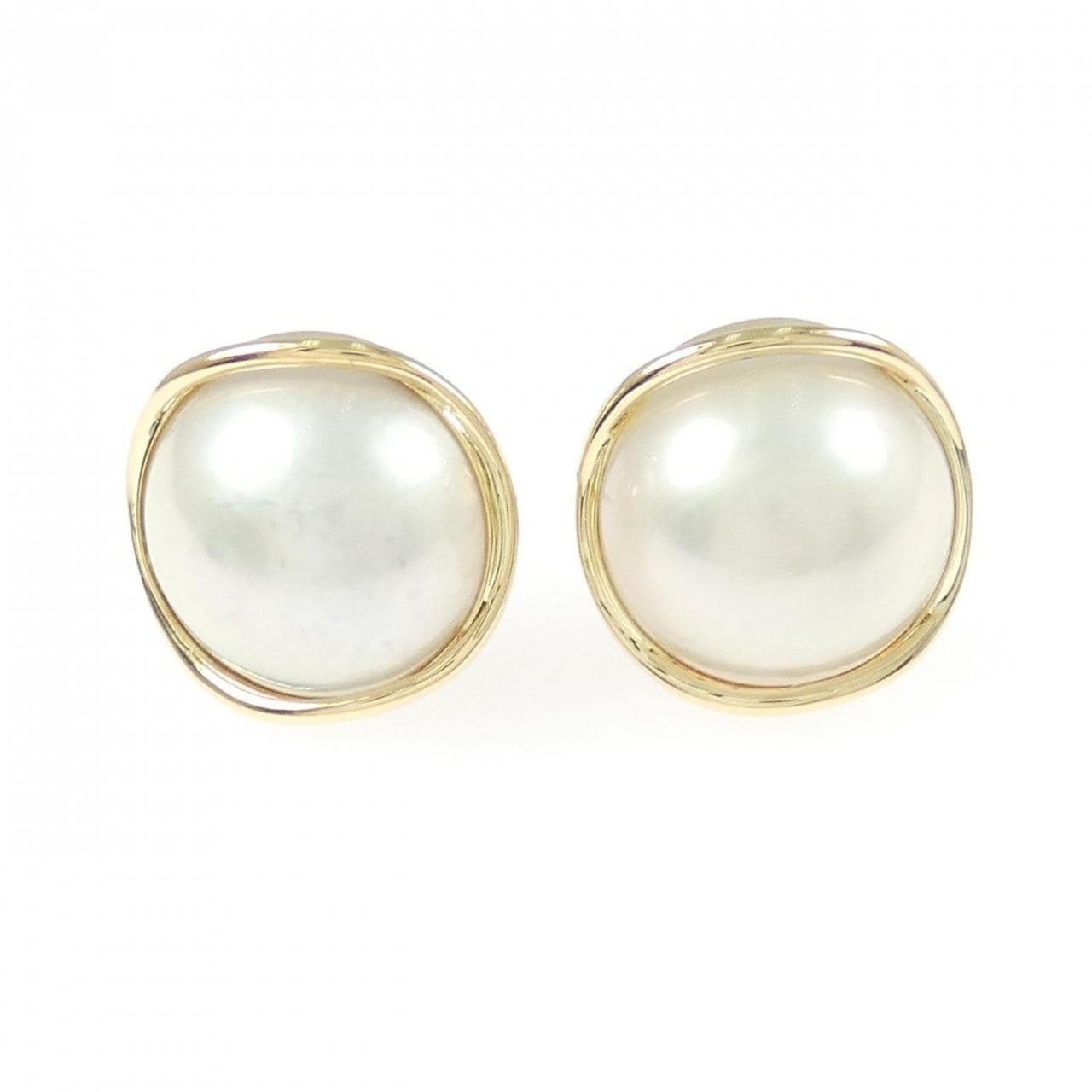 K18YG マベパール ピアス