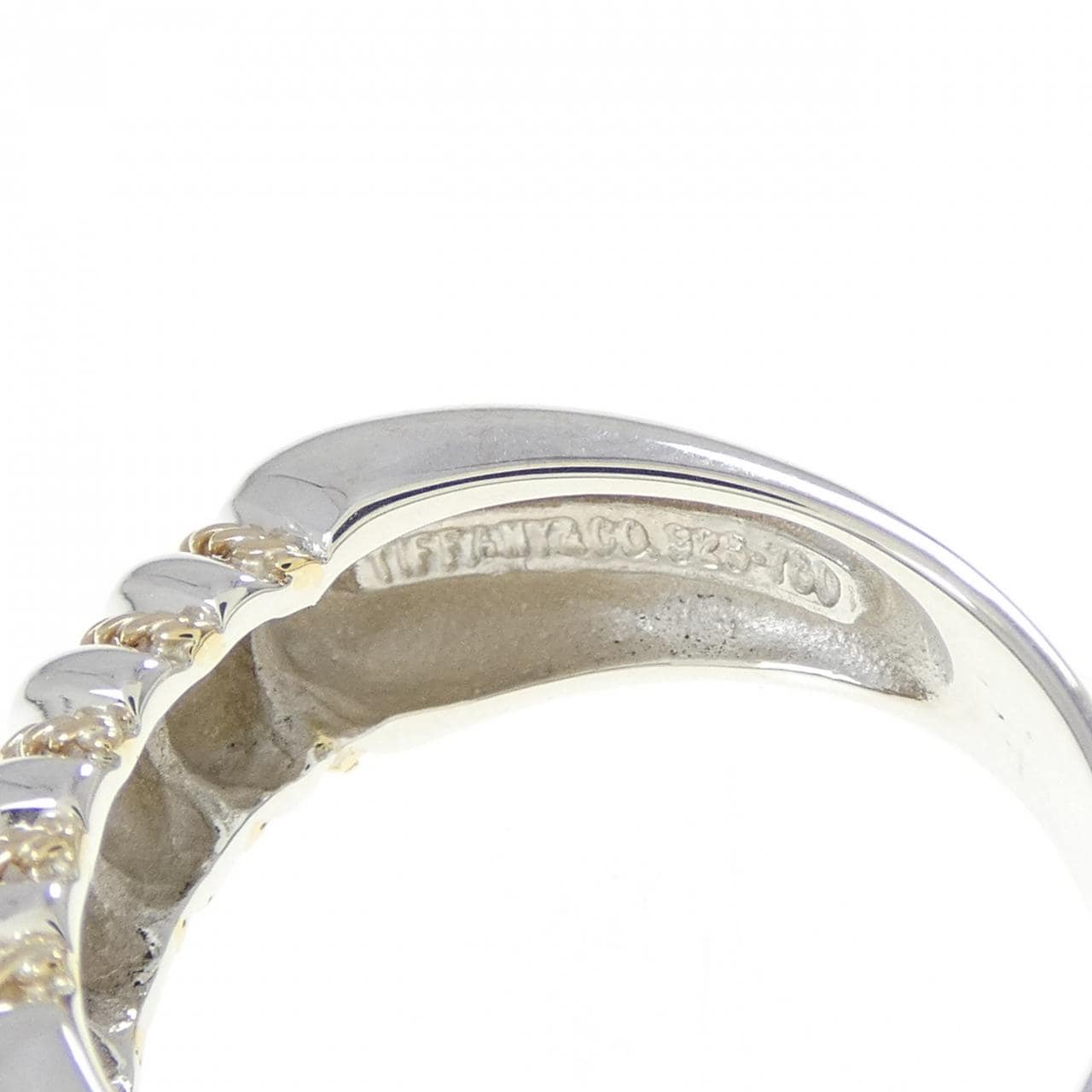 【ヴィンテージ】ティファニー 925/750YG リング