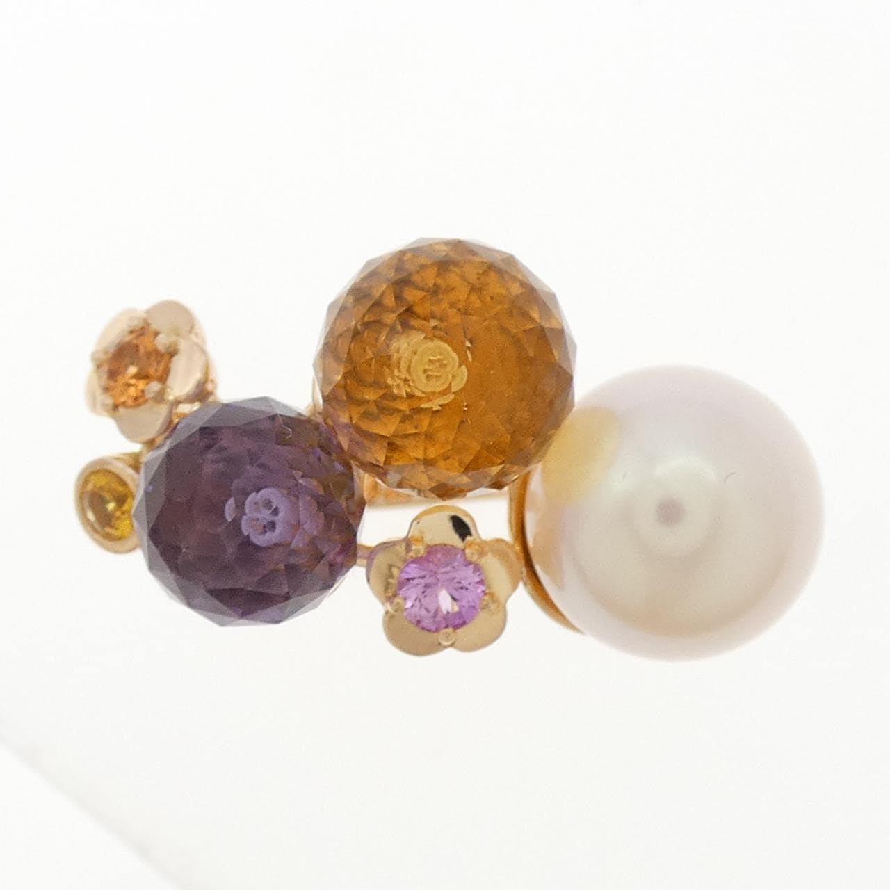 シャネル カラーストーン リング