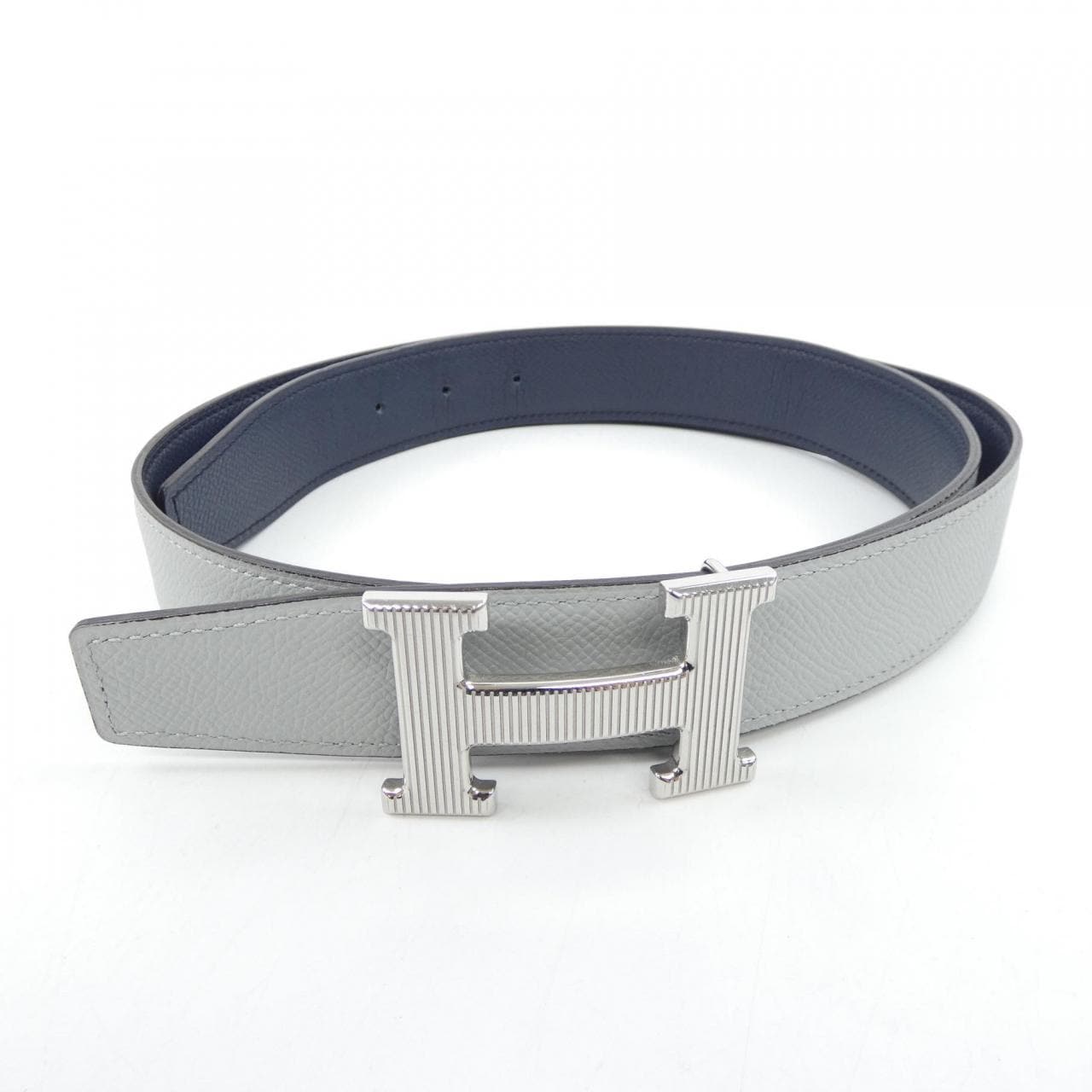 エルメス HERMES H ストリエ 32mm リバーシブル BELT