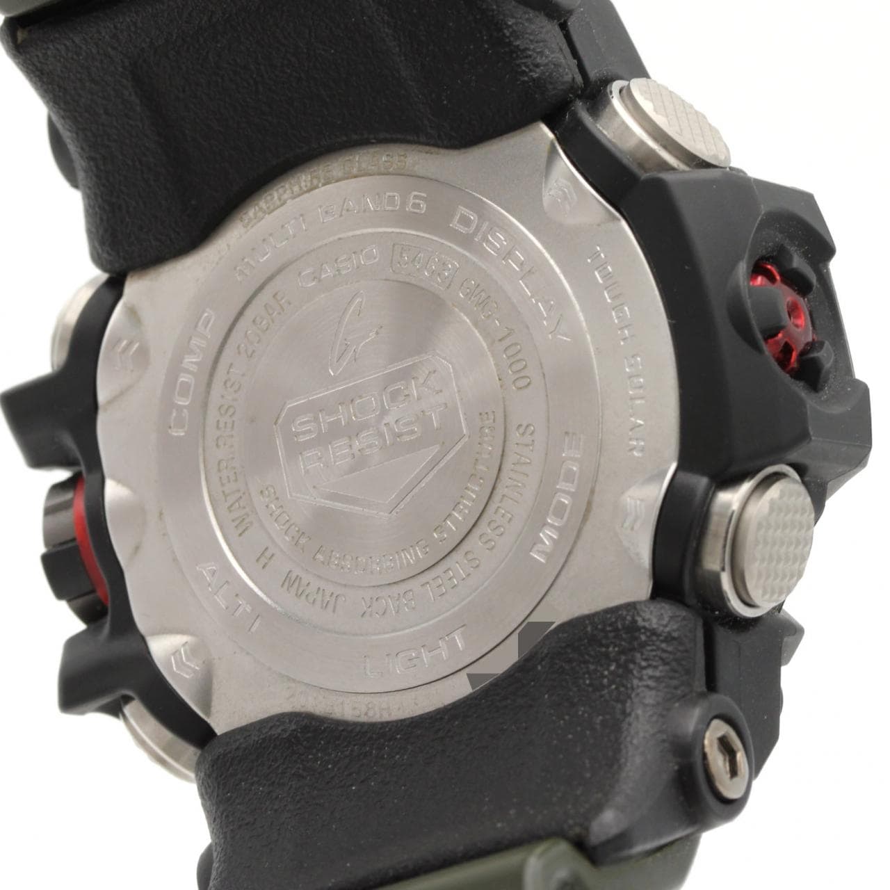 カシオ G-SHOCK･マッドマスター 電波時計 GWG-1000-1A3JF その他 ソーラークォーツ