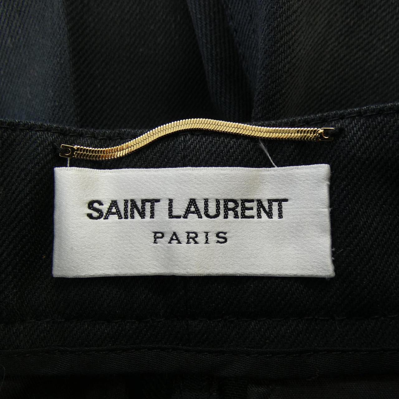 SAINT LAURENT 697253 Y7E32 长裤