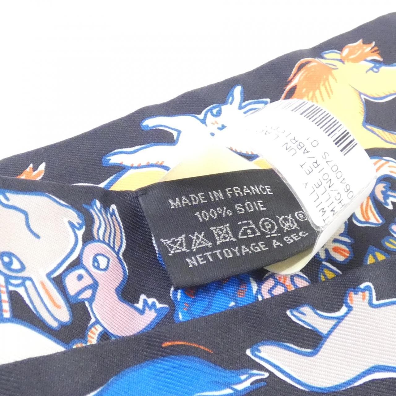 [Unused items] HERMES MILLE ET UN LAPIS Twilly 064007S Scarf