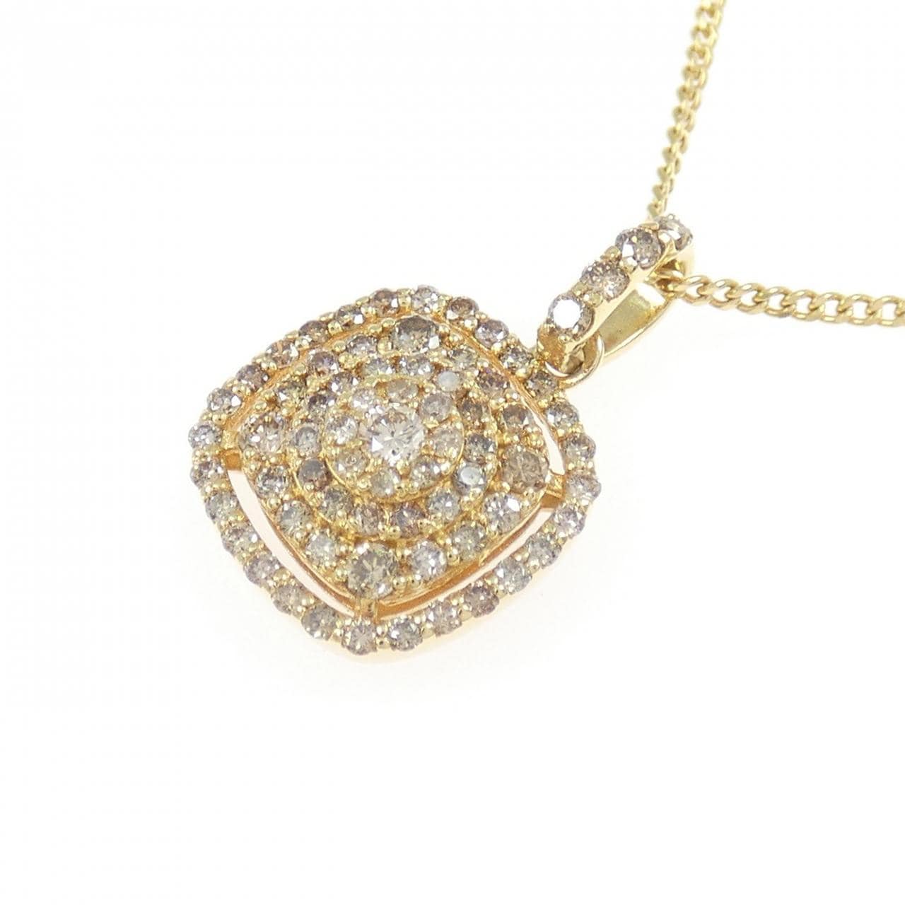 K18YG ダイヤモンド ネックレス 0.40CT