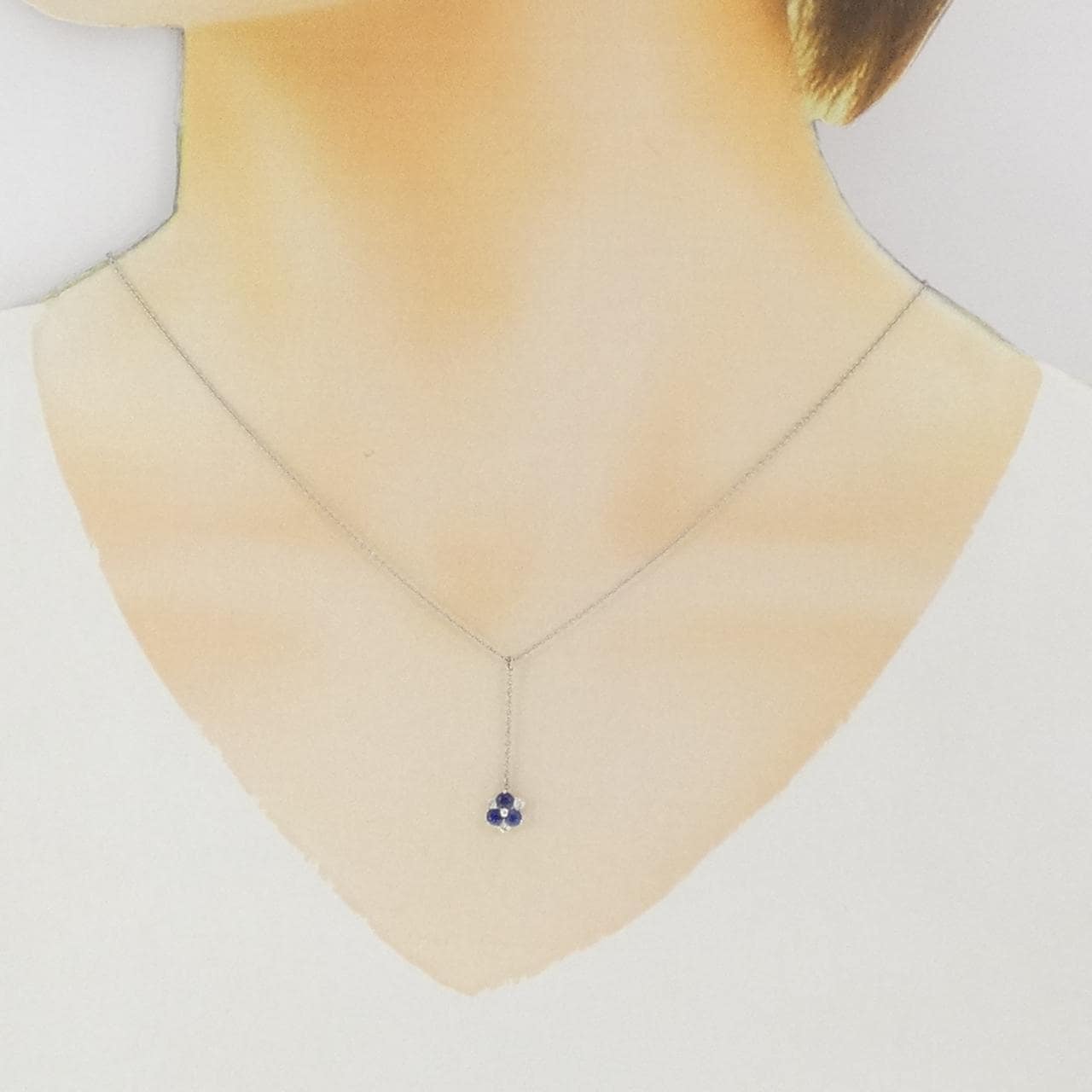 PT850 サファイヤ ネックレス