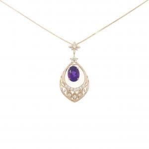 K18PG アメジスト ネックレス 1.20CT