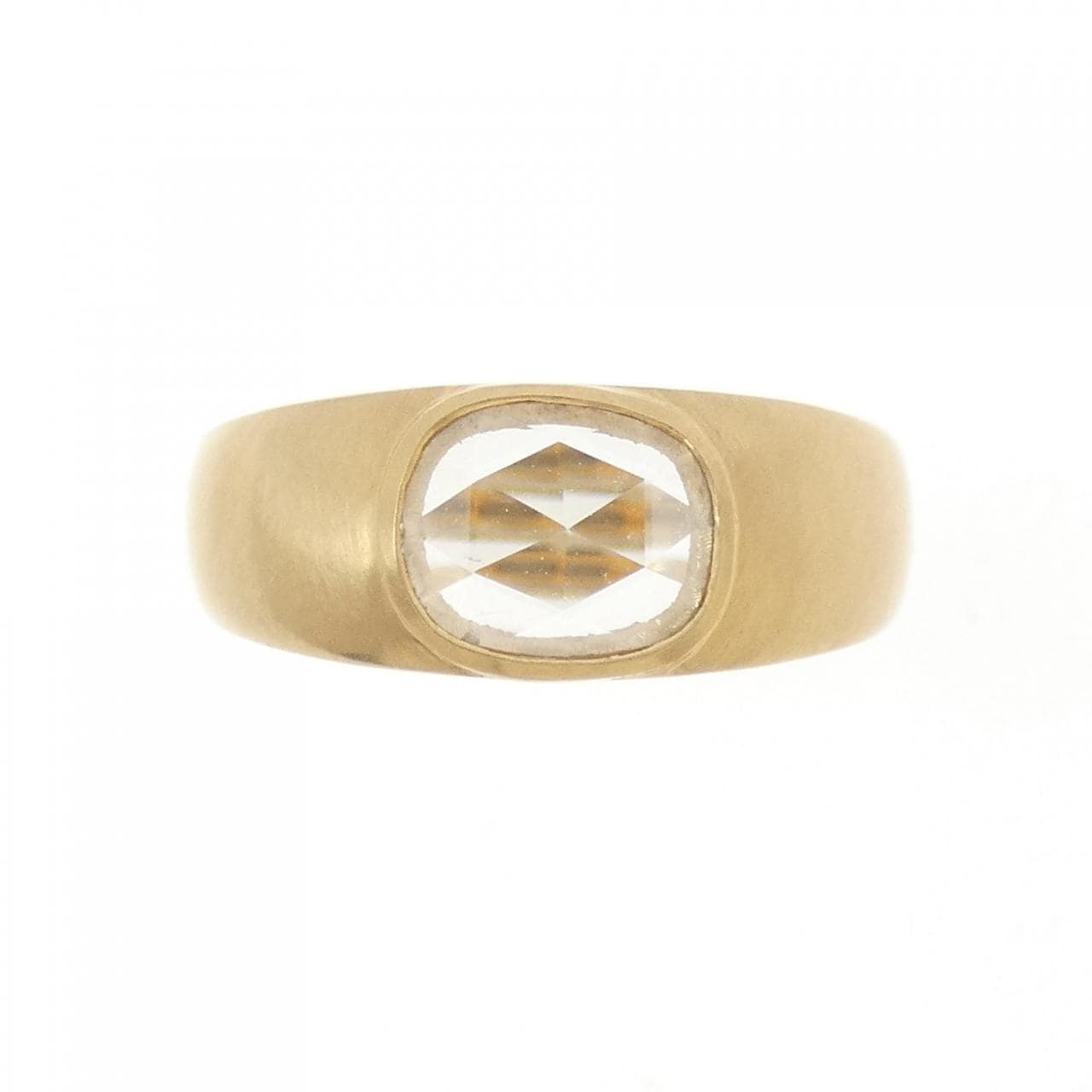 【新品】K18YG ダイヤモンド リング 0.38CT