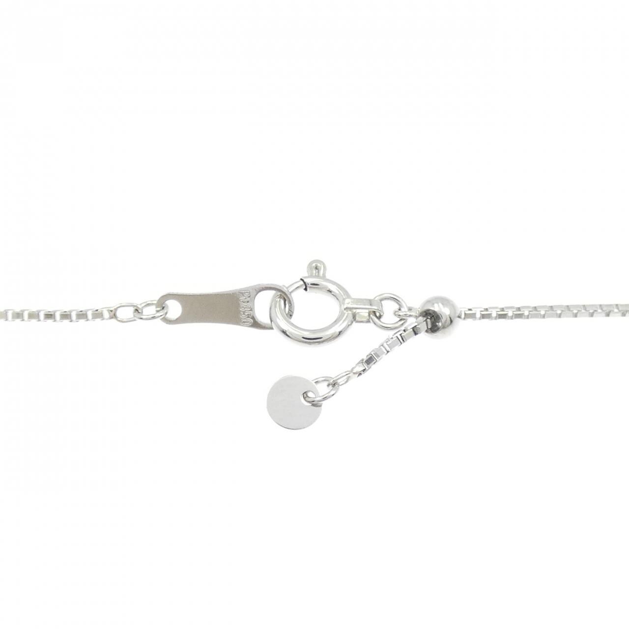 PT900/PT850 ダイヤモンド ネックレス 0.087CT FPP I1