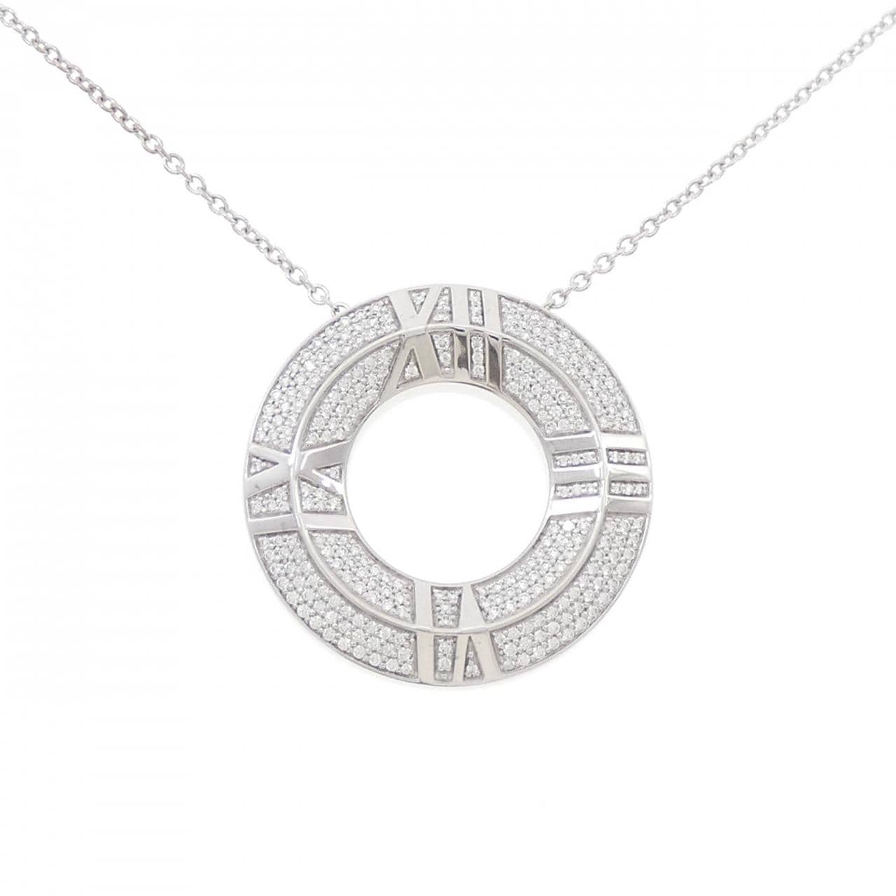 ティファニー アトラス X クローズド サークル ネックレス 0.57CT