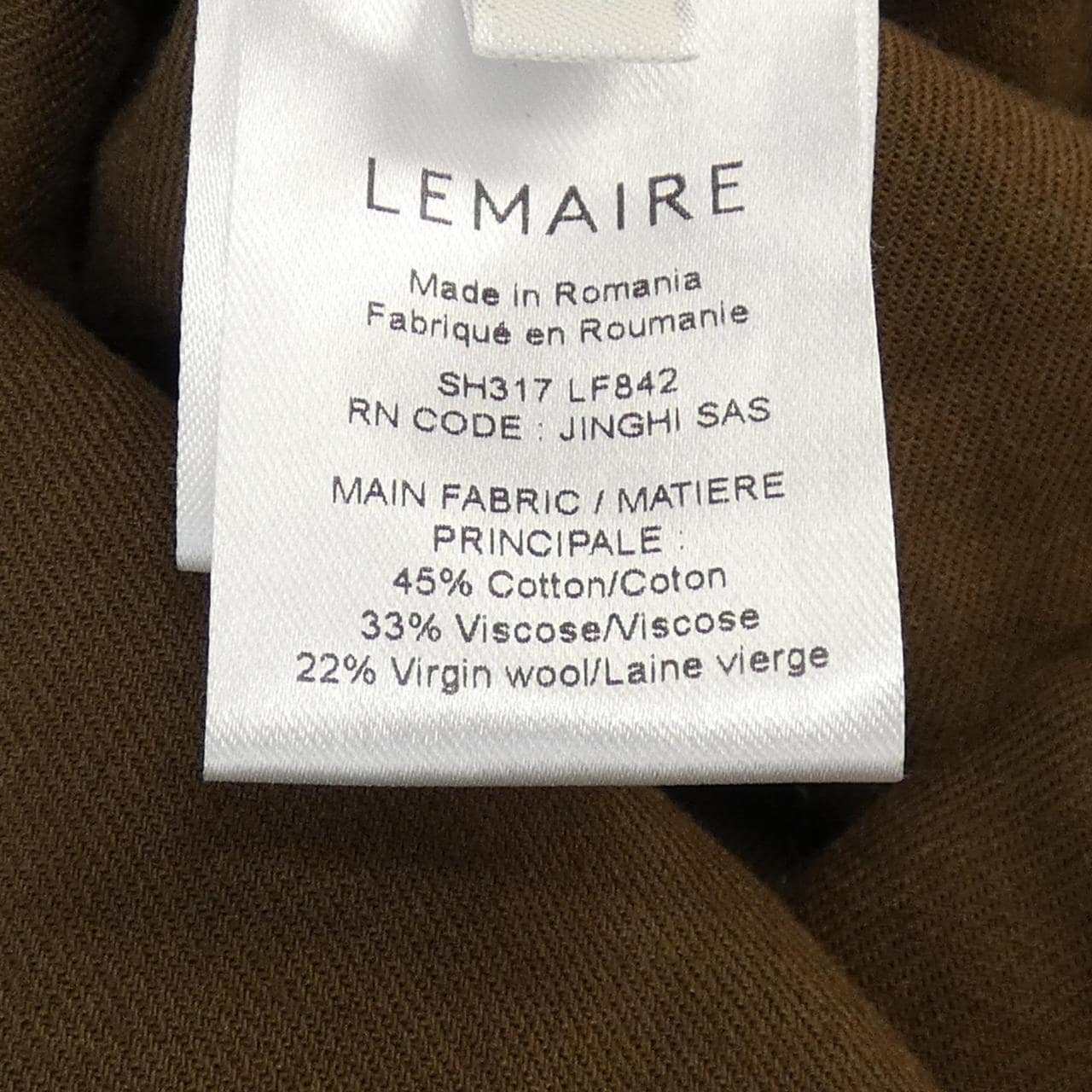 ルメール LEMAIRE シャツ