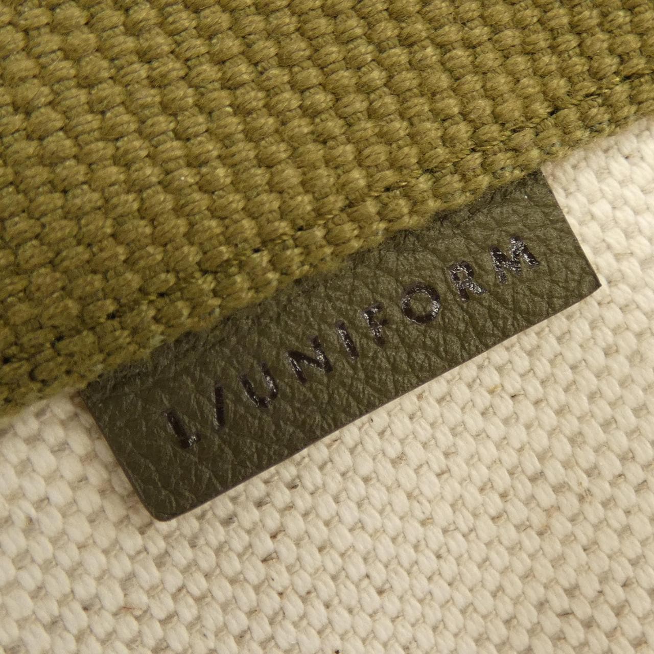 L/UNIFORM ミニプレスバッグデューン BAG