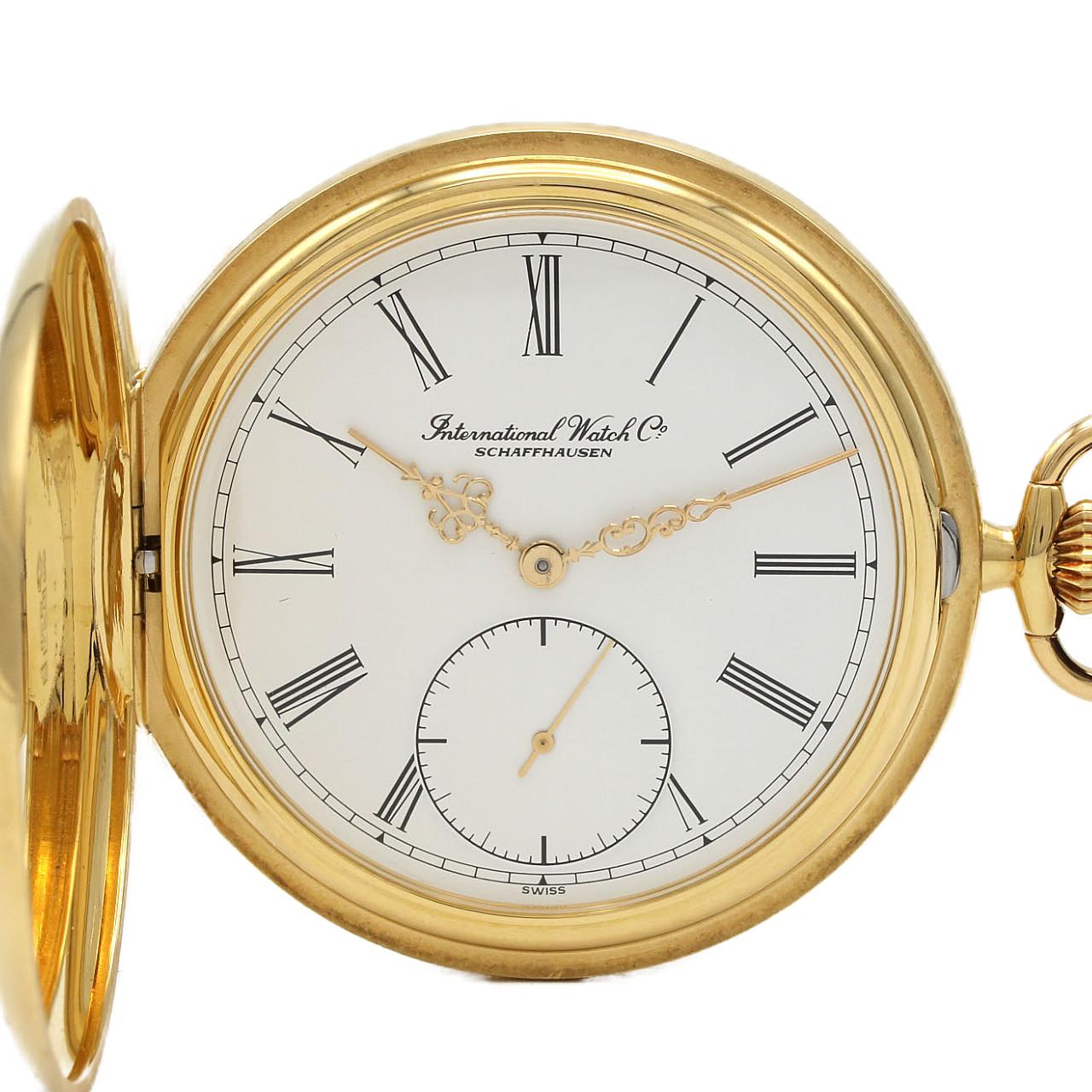 IWC ポケットウォッチ･ハンター YG CAL.9820 IW541401 YG 手巻