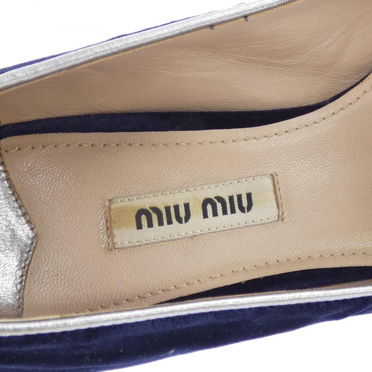 ミュウミュウ MIU MIU フラットシューズ