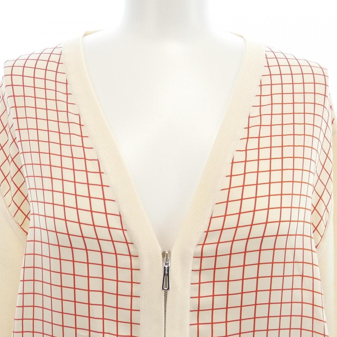 エルメス HERMES *76-7757 ツイルレーヌ カーディガン
