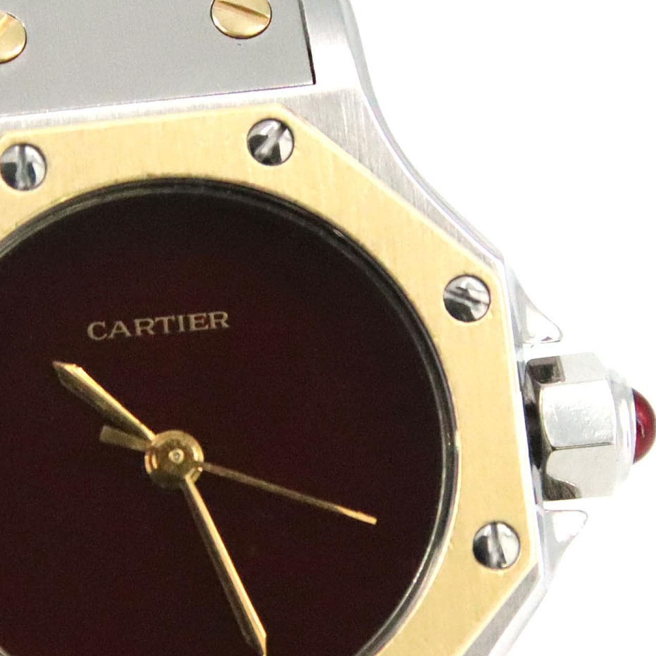 カルティエ サントスオクタゴンSM YGコンビ SSxYG 自動巻