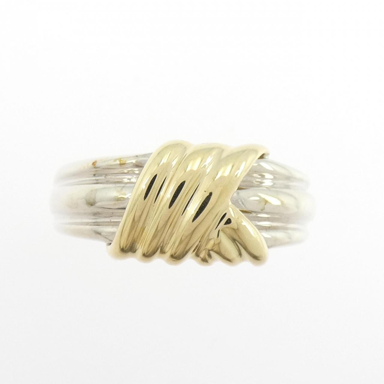 【ヴィンテージ】ティファニー 925/750YG リング