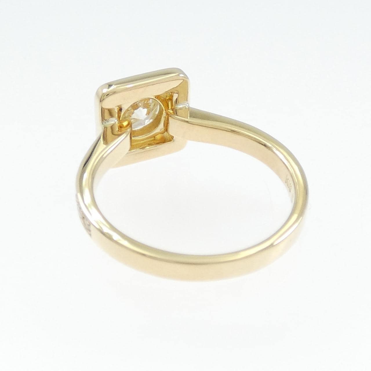 K18YG ダイヤモンド リング 0.617CT