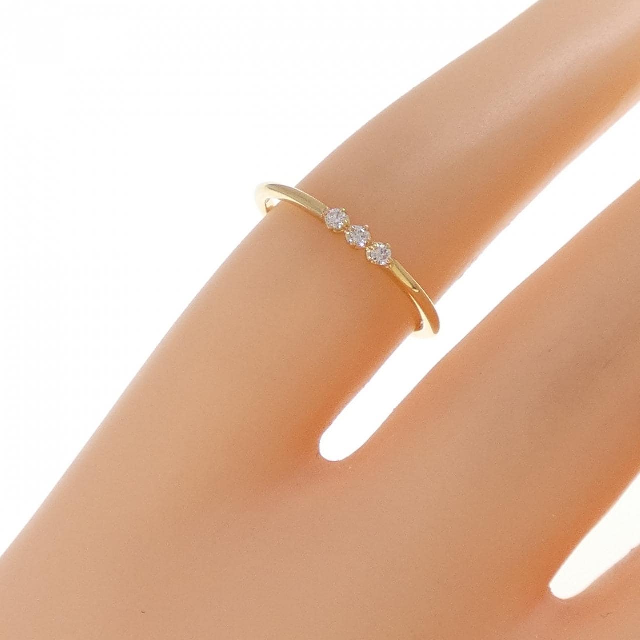 アーカー アミュレット ピンキーリング 0.02CT