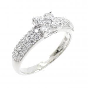 ポンテヴェキオ フラワー ダイヤモンド リング 0.70CT