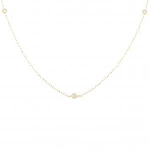 K18YG ダイヤモンド ネックレス 0.16CT