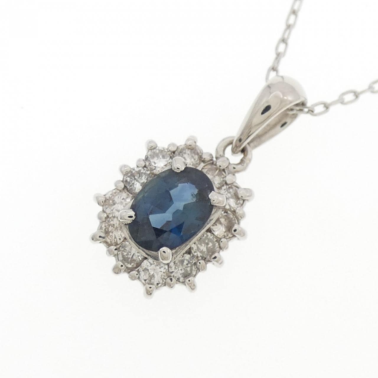 PT900/PT850 サファイヤ ネックレス 0.85CT