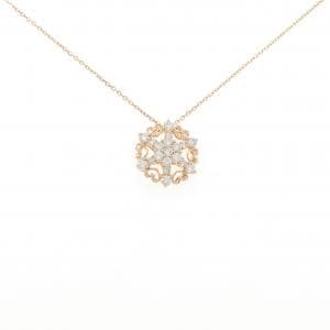 K18PG ダイヤモンド ネックレス 1.00CT
